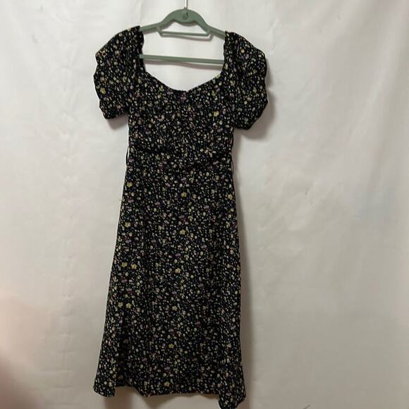 KOURT FLORAL FLIRTY SWEETHEART FLOWER DETAIL DRESS SIZE‎ S - Picture 1 of 10